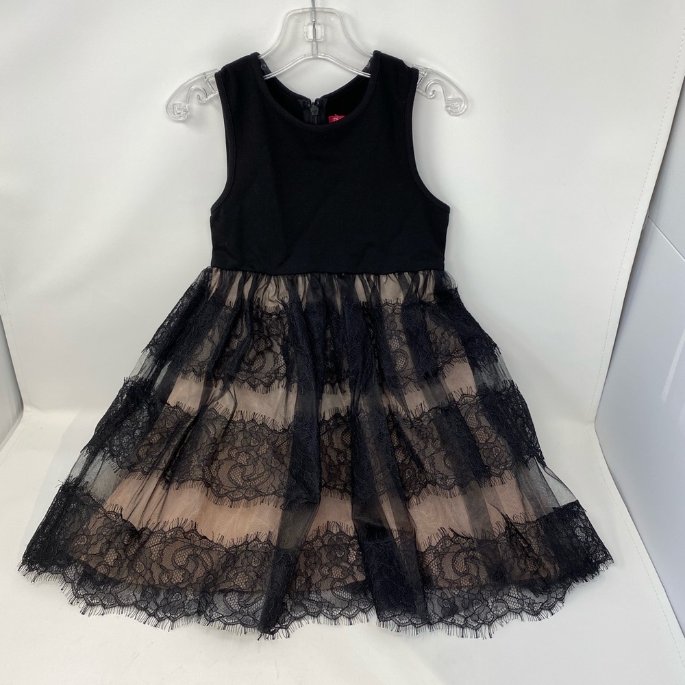 DERHY KIDS**Lace Party Dress**Size 4/6 & 6/8 $162